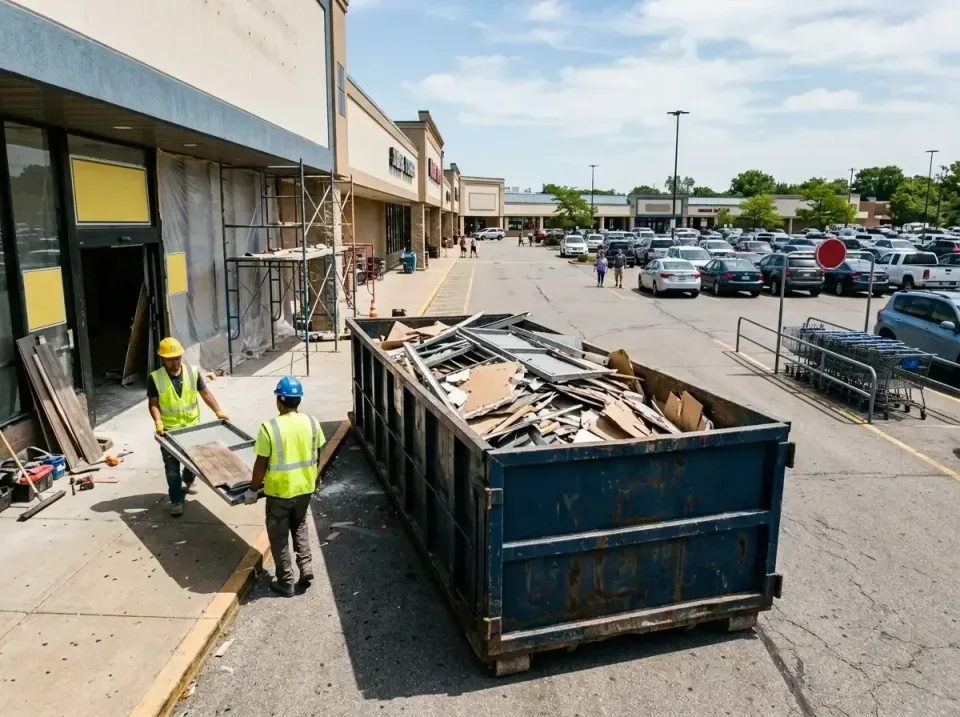 retail-store-renovation-debris-003 — frequently asked questions, Roll-off Dumpster Rentals in Devine, TX